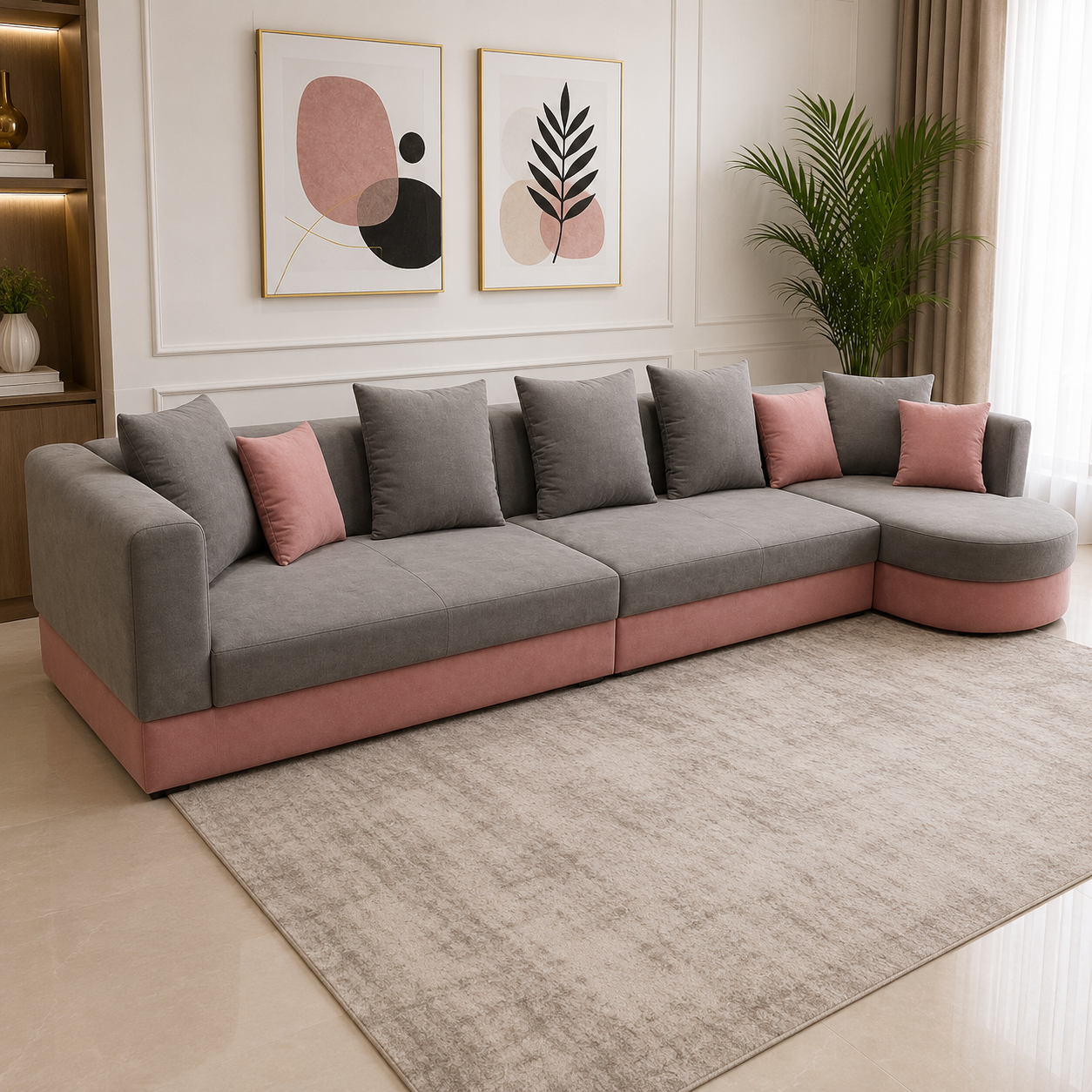 Serena Harmony L-Shaped Sofa