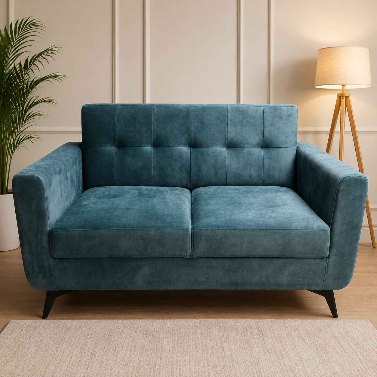 Nordic Comfort 2-Seater Sofa