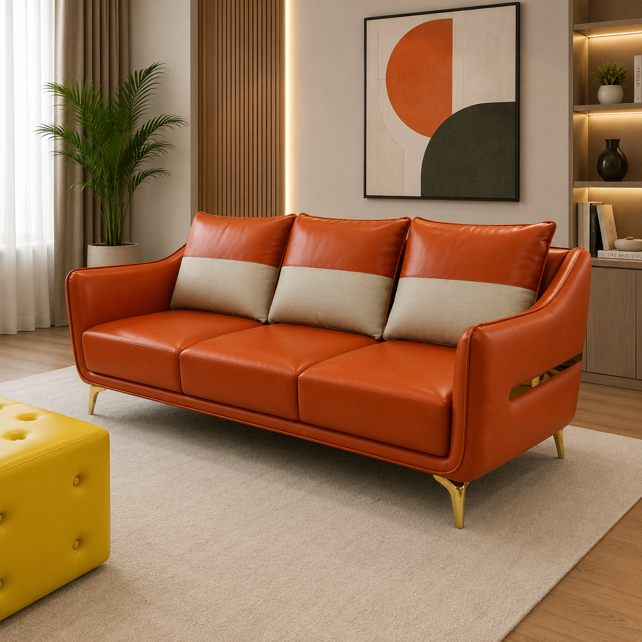 Aurora Luxe 3-Seater Sofa